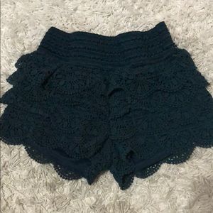 Lace shorts